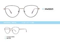 Metal women's frames for glasses MW0023