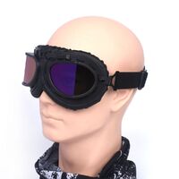 Очки защитные противоударные спортивные 风镜-哈雷全黑框