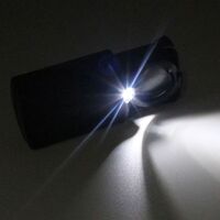 Folding magnifier with universal backlight 9584-XX, dimensions: ⌀21 mm. Magnification: 45Х