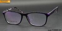 Plastic frames for glasses TR-90 + CA material (flex hinges) FOCUS FCS006