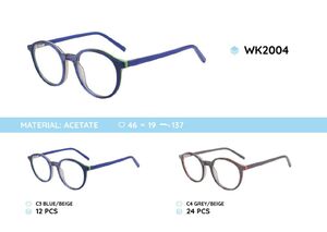 Acetate plastic frames for kids WK2004