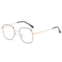 Metal glasses with blue light and UV protection 9665-2-GT