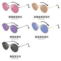 Photochromic glasses with blue light and UV protection 9633-GT