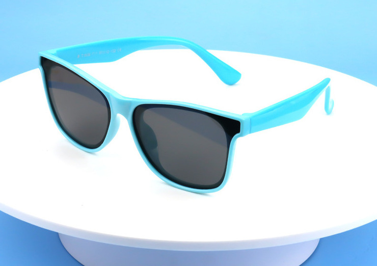 Polarized silicone sunglasses with UV400 protection for kids T1936