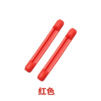 Silicone glasses sleeves with cut, length 56 mm