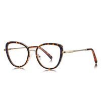 Metal + TR90 Blue Blocker glasses frame for women with UV and blue light protection lenses More FCS3147