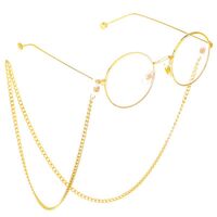 Gold-colored metal non-slip chain, for glasses and masks GL339
