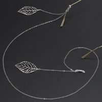 Metal non-slip chain, with sheet, for glasses and masks GL220