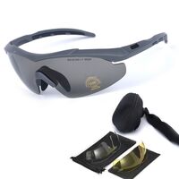Safety shockproof tactical goggles 战术-0051-1套装