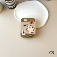 Набор для мягких контактных линз XY5059棕色线条熊