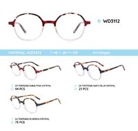 Plastic frames for glasses acetate material WD3112