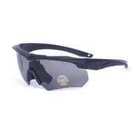Safety shockproof tactical goggles 战术单只-shizigong1