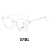 Plastic glasses for reading, multi-focus, with Blue ray cut protection, diopters from +1.00 to +4.00, RMC=62-64, KY6008-9多焦点