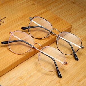 Metal glasses with blue light and UV protection 9635-GT