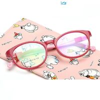 Plastic kids glasses KY6008-2 Blue ray cut protection