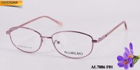 Mens cheap metal frames for glasses Allmilmo AL7086-W