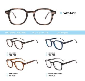 Plastic acetate eyeglasses frame for women WD1443P