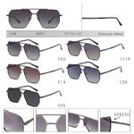 Polarized metal sunglasses for women Leke LK34071