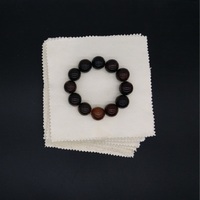 Suede napkin individually wrapped 2020329, 15*15 cm