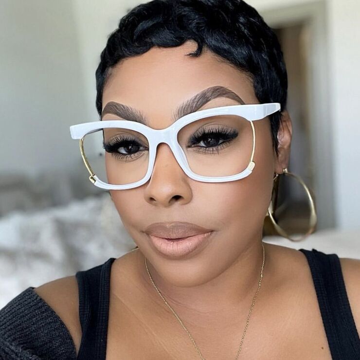 Очки пластиковые женские с защитой от синего света 68050-PN