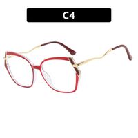 Plastic TR90 glasses with blue light protection for women TR87199-TR5036-PN