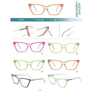 Оправа пластиковая из ламинированного многослойного ацетата с флексом Big City CL9012