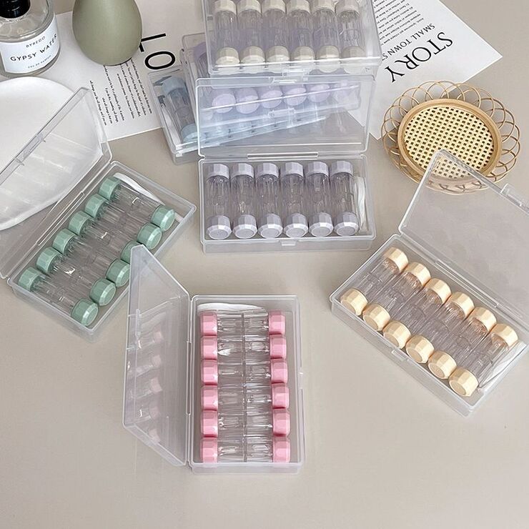 Soft contact lens kit with 6 containers Y-SS6六副装RGP