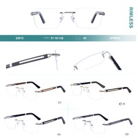 Оправа металлическая безободковая с флексом Big City 25615