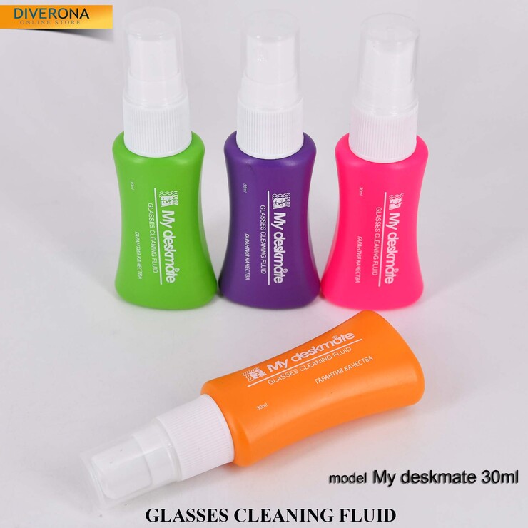 Чистящий спрей Glass&Lens My deskmate 50мл для очистки очковых линз и очков, в коробочке 30шт