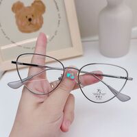 Оправа металлическая с линзами Blue Ray Cut MAMO F93005