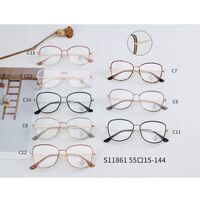 Combined frame (metal + TR90) with Blue Ray Cut protection lenses MAMO S11861