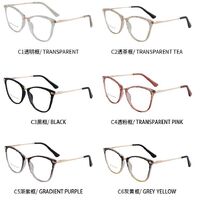 TR90 plastic frame or glasses with blue light protection, with spring hinges FA87125