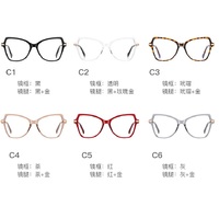 Plastic TR90 frames for glasses with Blue Ray Cut protection and flex hinges FOCUS FCS2209