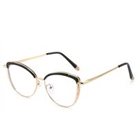 Combined frame glasses with blue light and UV protection 9750-GT