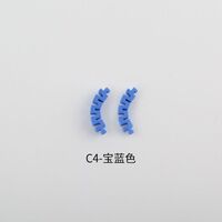 Elastic temple hinge for children's frames, length 26 mm