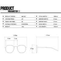 Plastic glasses with blue light protection for women 6150-PN