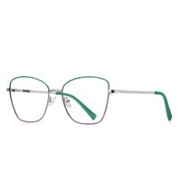 Оправа металлическая с линзами блю-блокерами MORE 3087