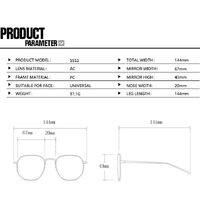 Очки пластиковые женские с защитой от синего света 5553-20246-20953-5632-PN