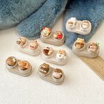 Mini soft contact lens kit retractable W-CT50樱桃小熊