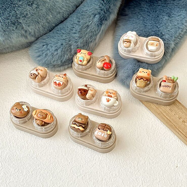 Мини-набор для мягких контактных линз выдвижной W-CT50樱桃小熊