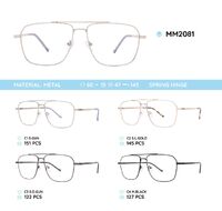 Metal men's frame for glasses MM2081