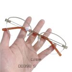 Оправа полуободковая металлическая с защитой от синего света MAMO 00398