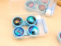 Mini set with contact lens cases ZZ002, 2pcs