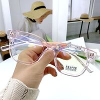 Оправа гибридная, металл + TR90, линзы с Blue Block покрытием SANTA K8009-1