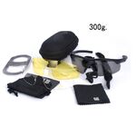 Очки защитные противоударные тактические +3 насадки 战术套装-0051-2