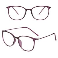 TR90 glasses for myopia, with Blue ray cut protection, diopters from 0.00 to -6.00, RMC=62-64, KY872-3防蓝光