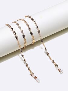 Stylish fashion glasses chain with leaves GL1304