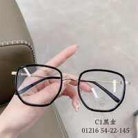 Оправа гибридная, металл + TR90, линзы с Blue Block покрытием SANTA 01216