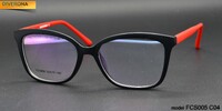 Plastic frames for glasses TR-90 + CA material (flex hinges) FOCUS FCS005