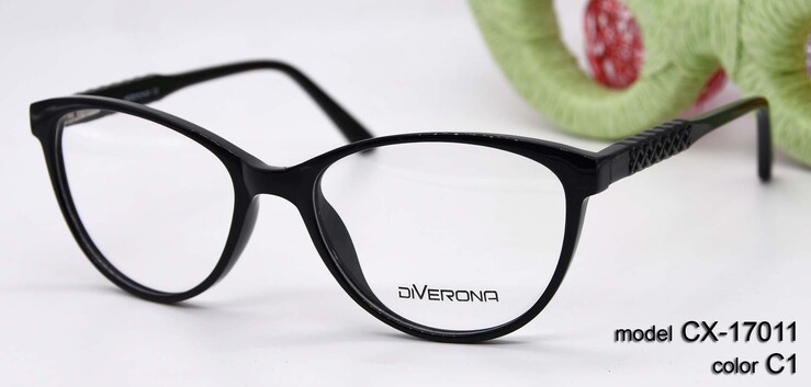 Plastic frames for glasses acetate material DIVERONA CX-17011